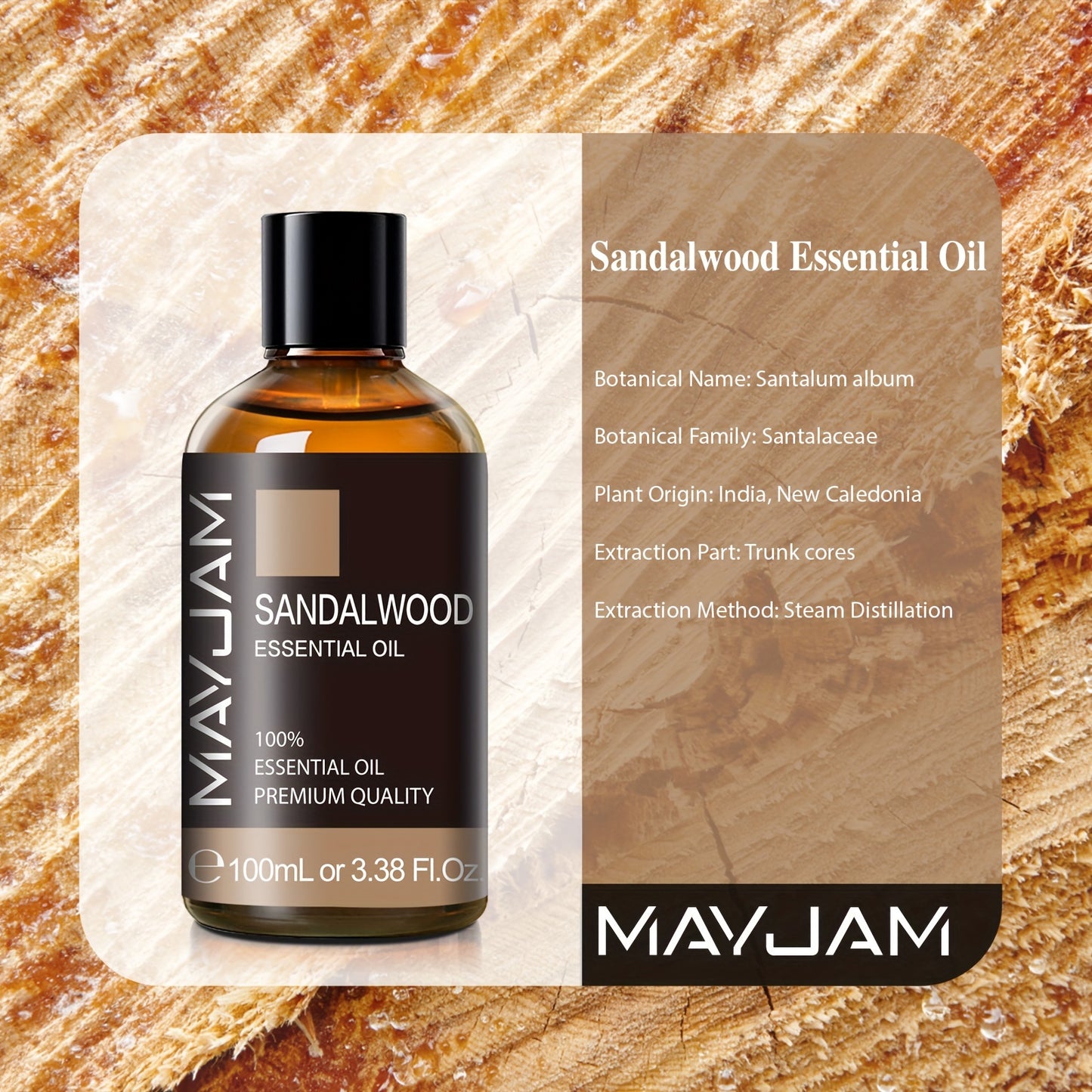 100% Sandalwood Essential Oil