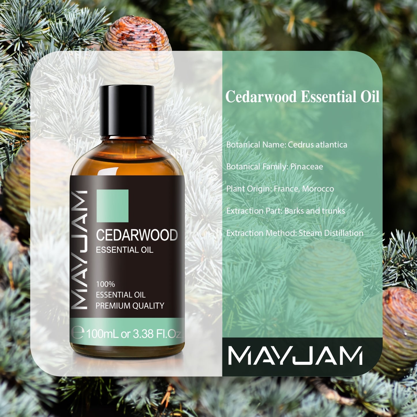 100% Cedar Essential Oil